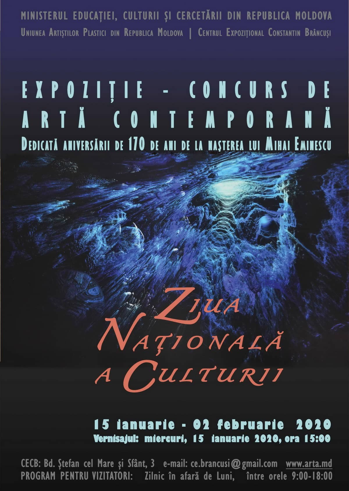 Premianţii Ziua Națională a Culturii - 2020